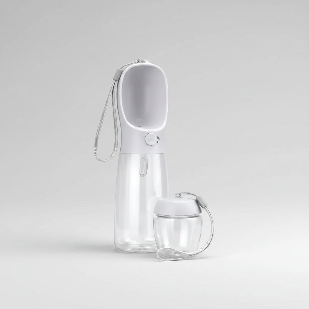 Portable Pet Water Bottle & Food Container