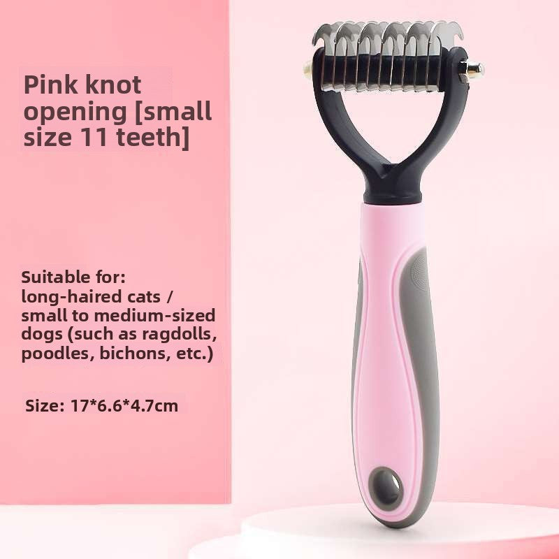 Pet Deshedding & Grooming Brush