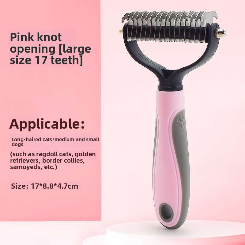 Pet Deshedding & Grooming Brush