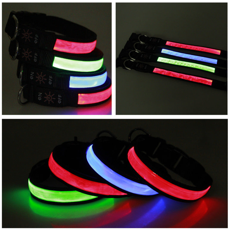 USB Rechargeable LED Pet Collar