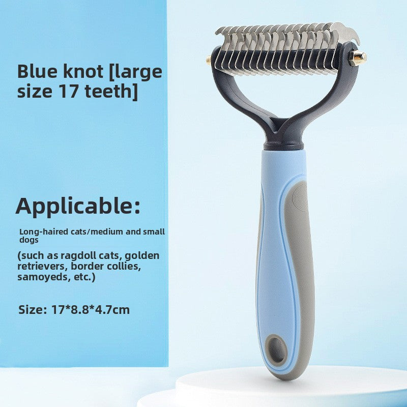 Pet Deshedding & Grooming Brush
