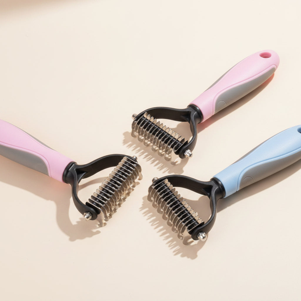 Pet Deshedding & Grooming Brush