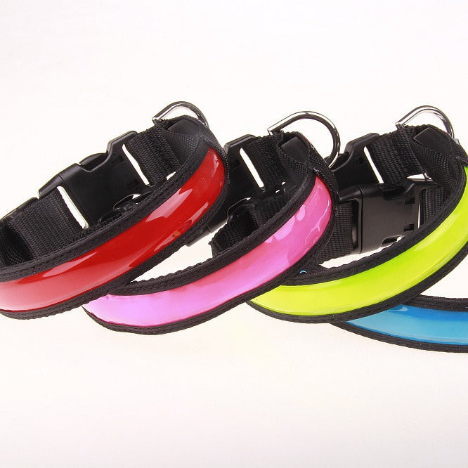 USB Rechargeable LED Pet Collar
